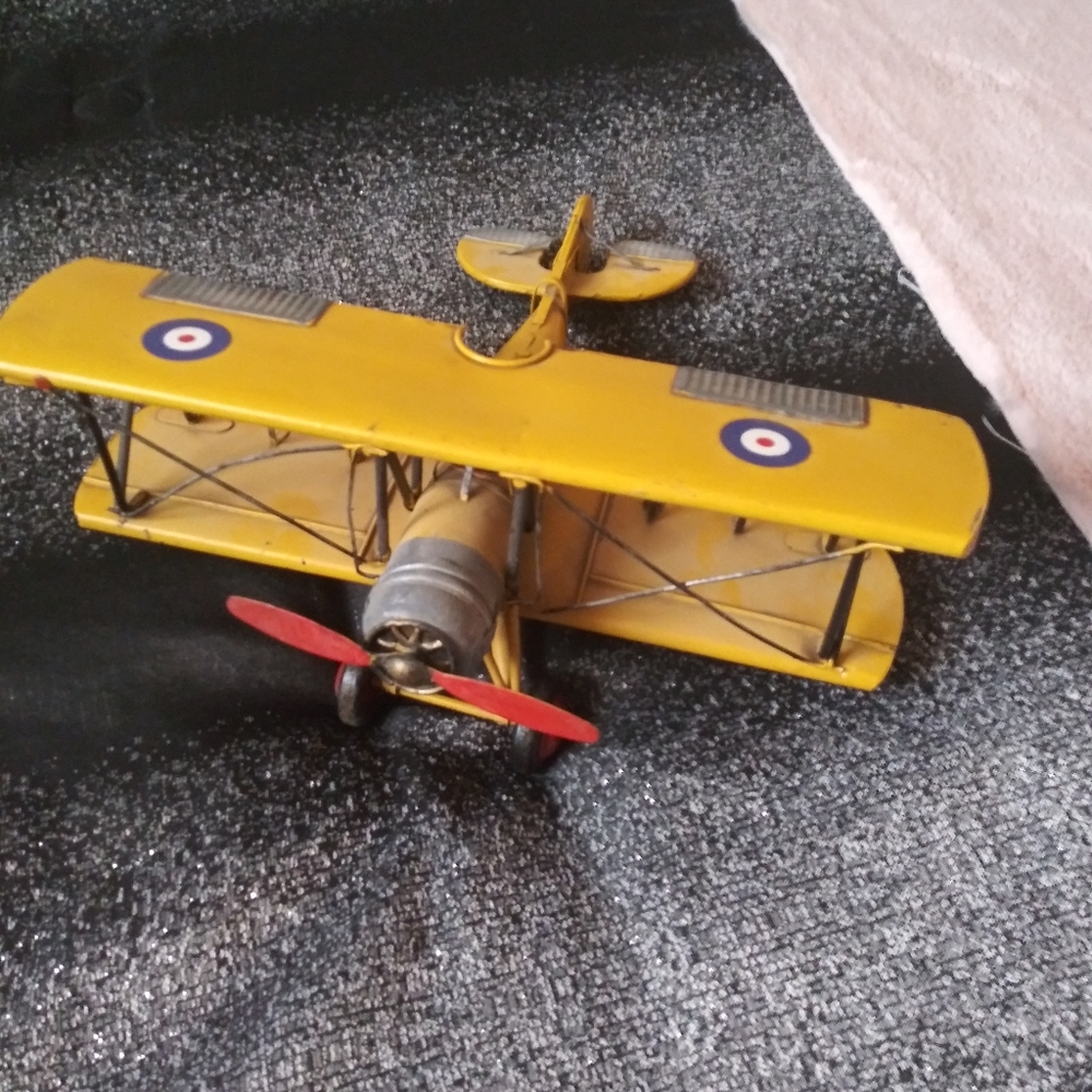 Metal WWII vintage replica Airplane